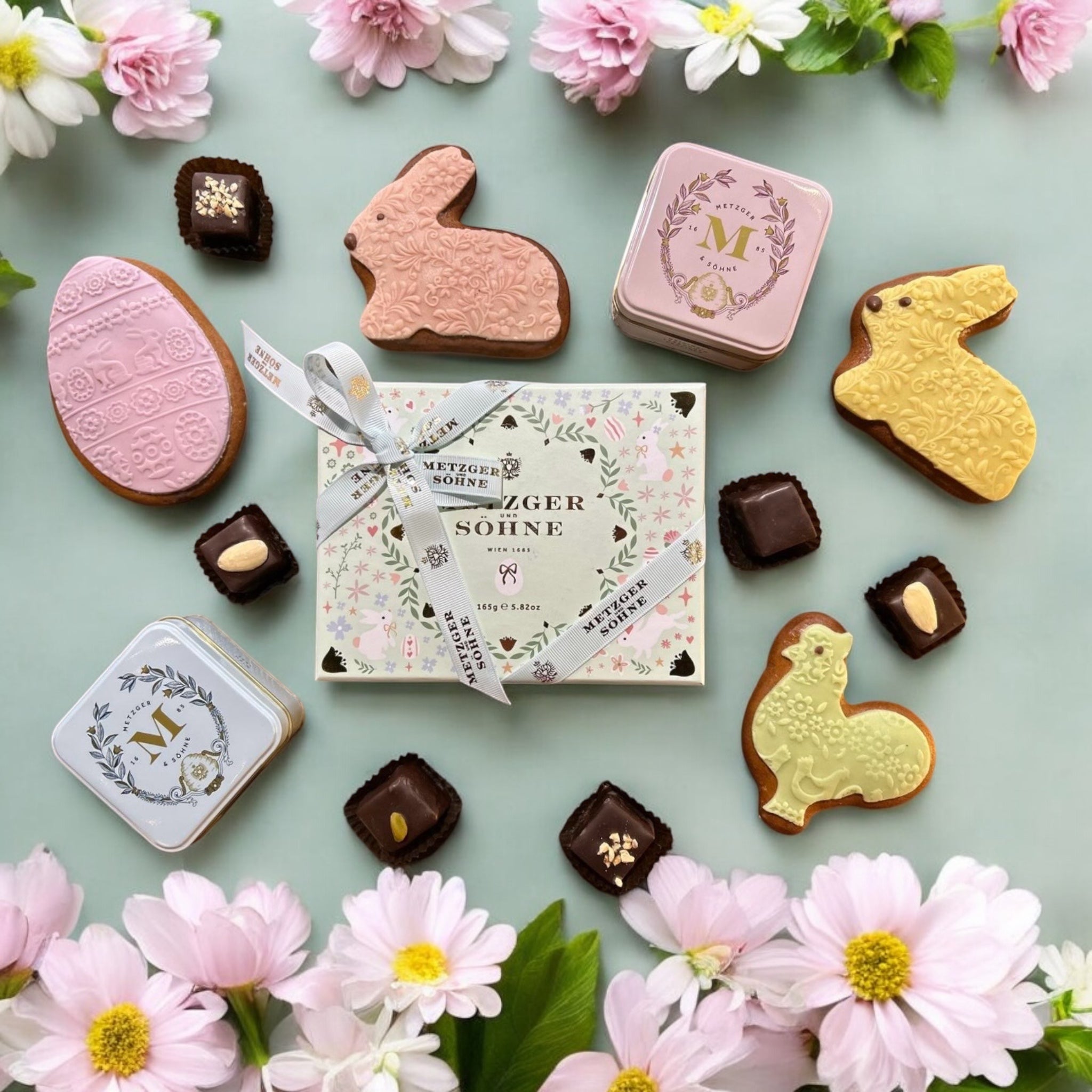 Lebkuchen Osterhase Marzipan (Gelb)