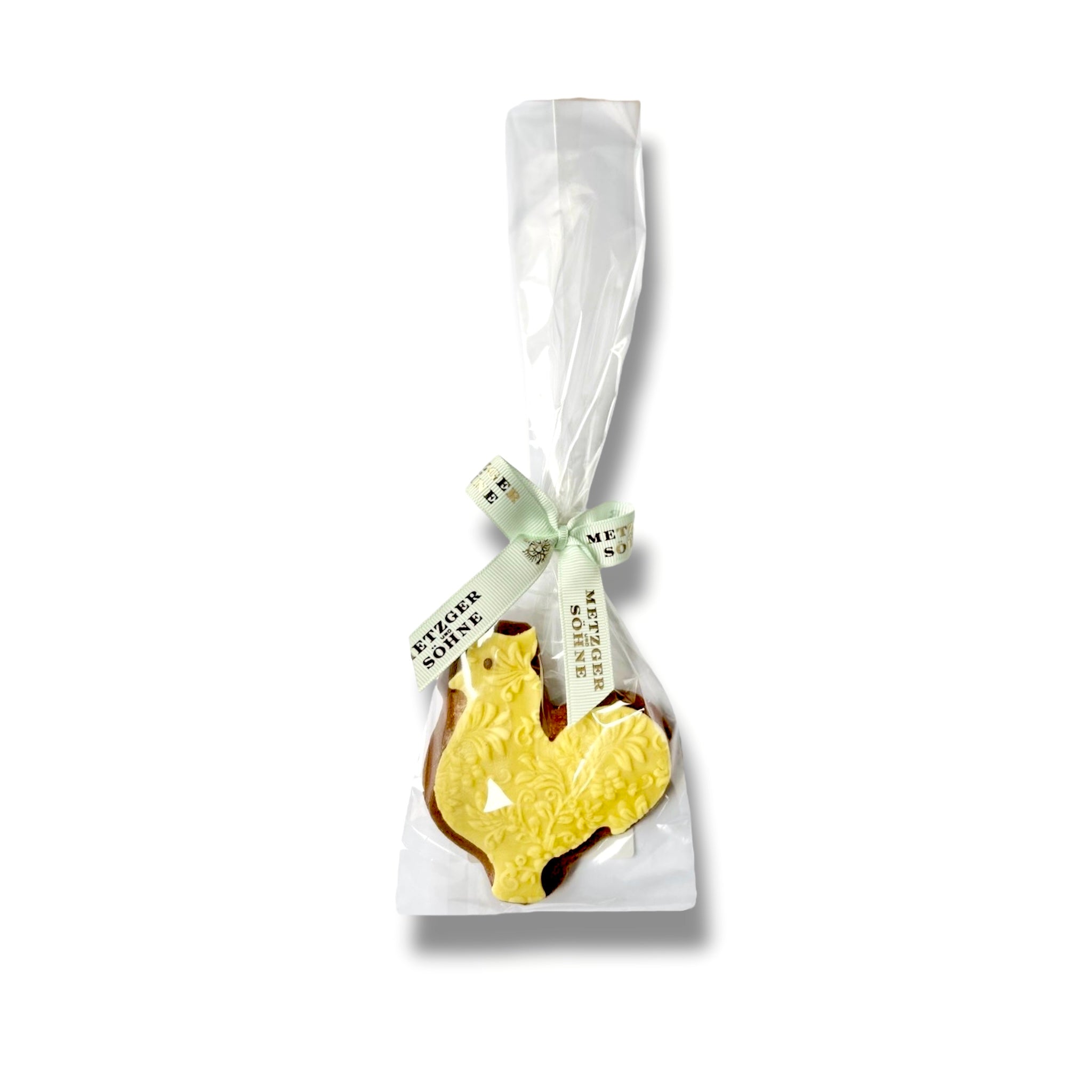 Lebkuchen Osterhahn Marzipan (Gelb)
