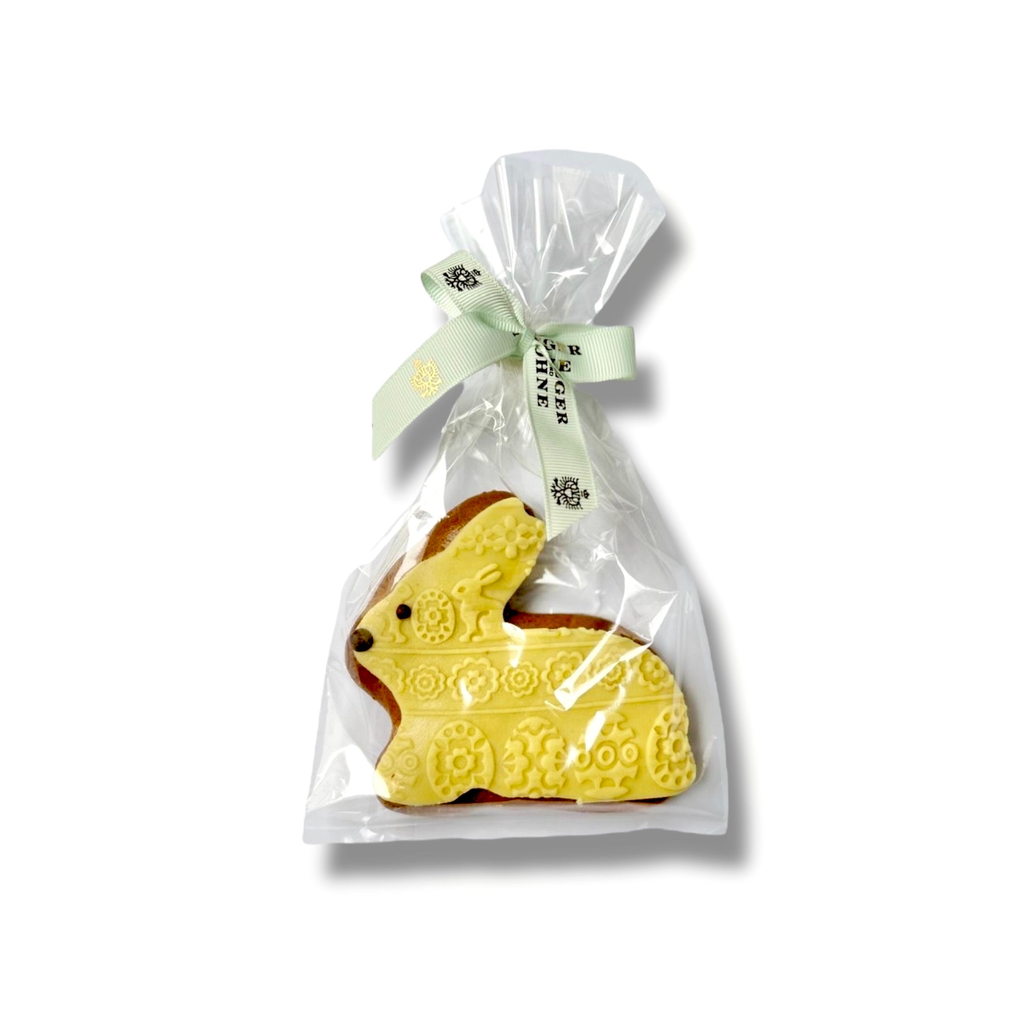 Lebkuchen Osterhase Marzipan (Gelb)