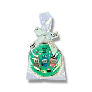 Trick or Treat Labubu Lebkuchen Scheibe 11cm