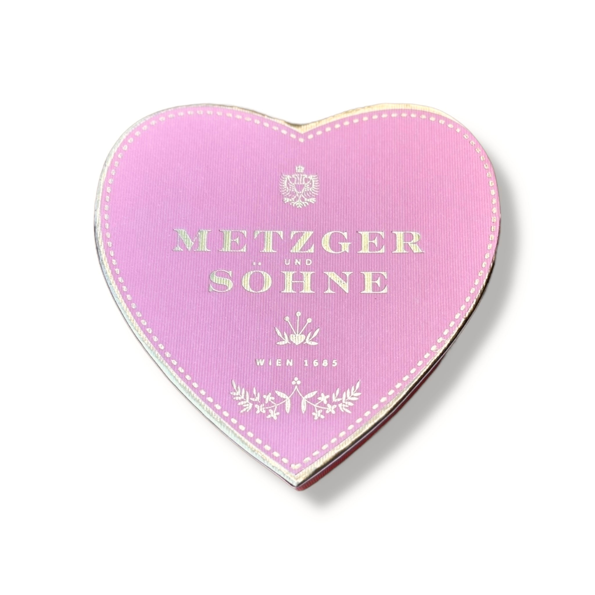 Herz Lebkuchen Pralinen Schachtel - Rosa