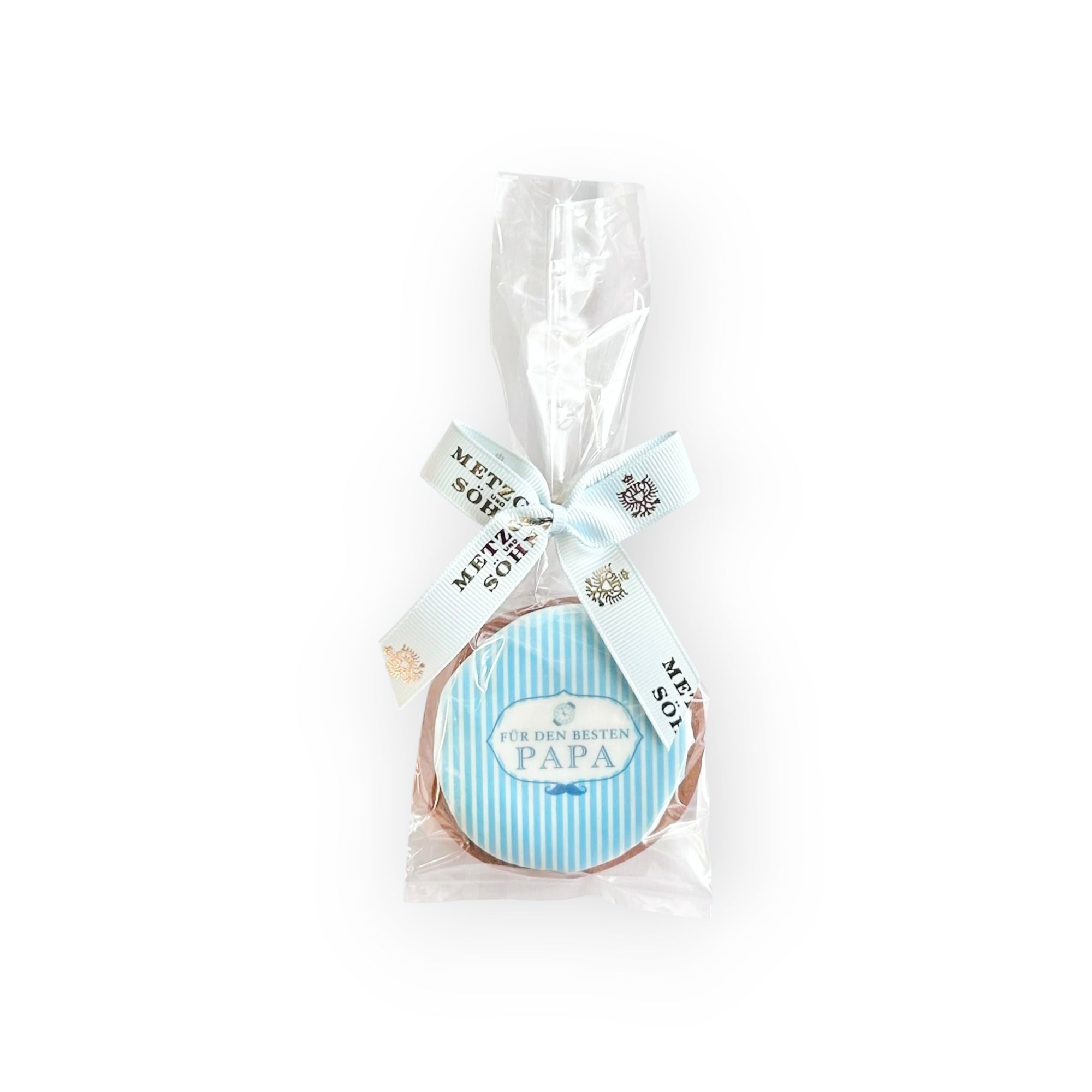 Besten Papa Lebkuchen rund 7cm Linien
