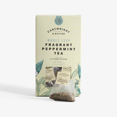 C&B Pfefferminz Tee - Ganze Blaetter, Beutel (15x2)