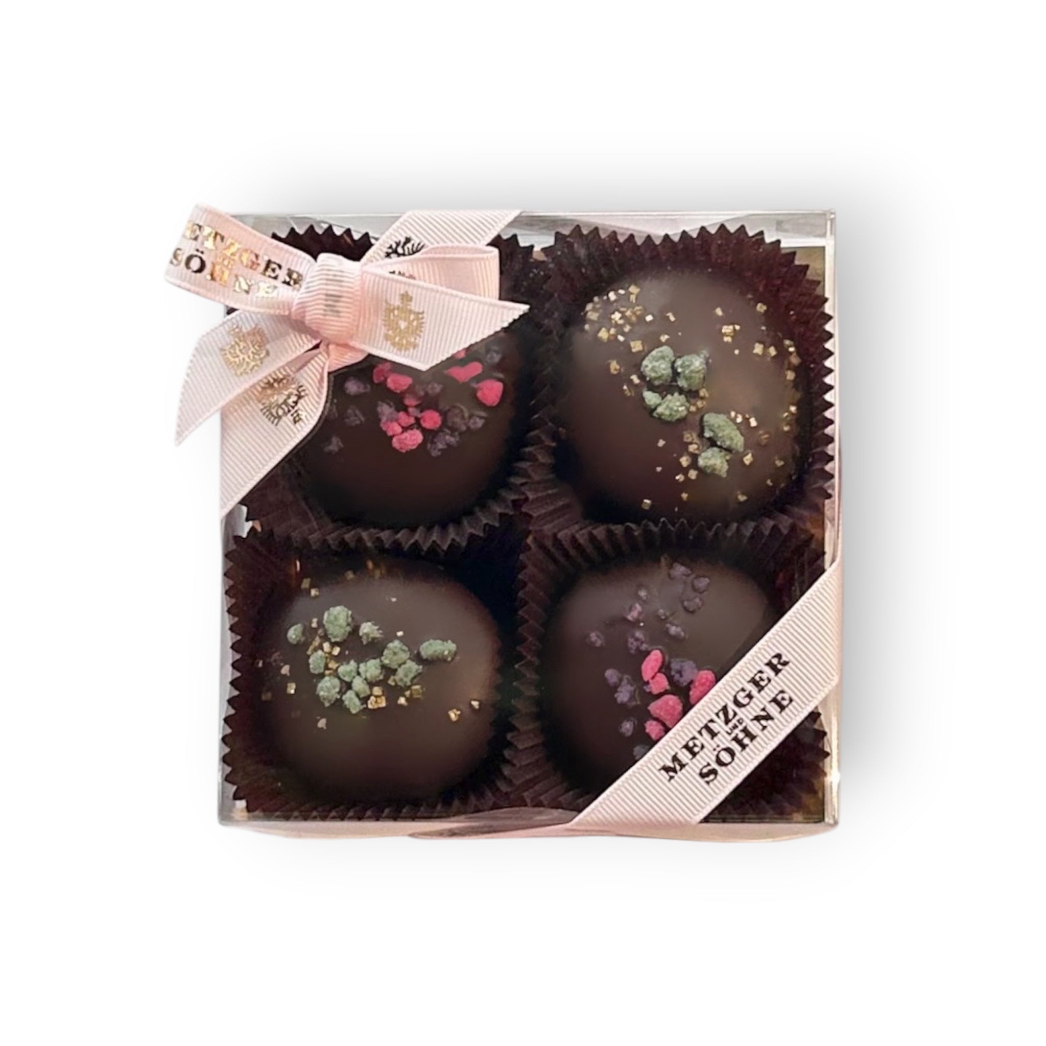 Kaiser Spatzen Lebkuchen kandierte Blumen mit Gold