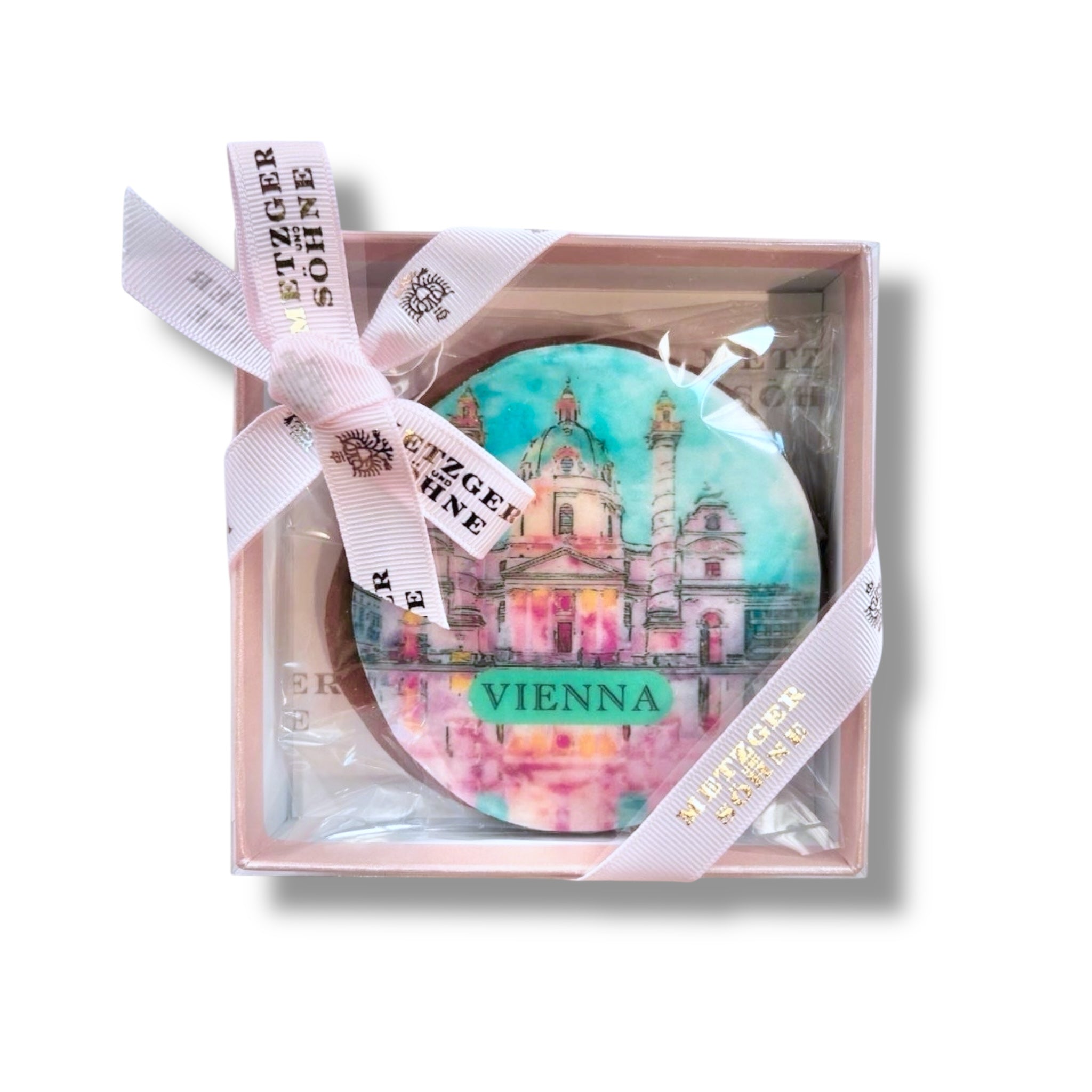 Karlskirche Wien Lebkuchen Scheibe 11cm