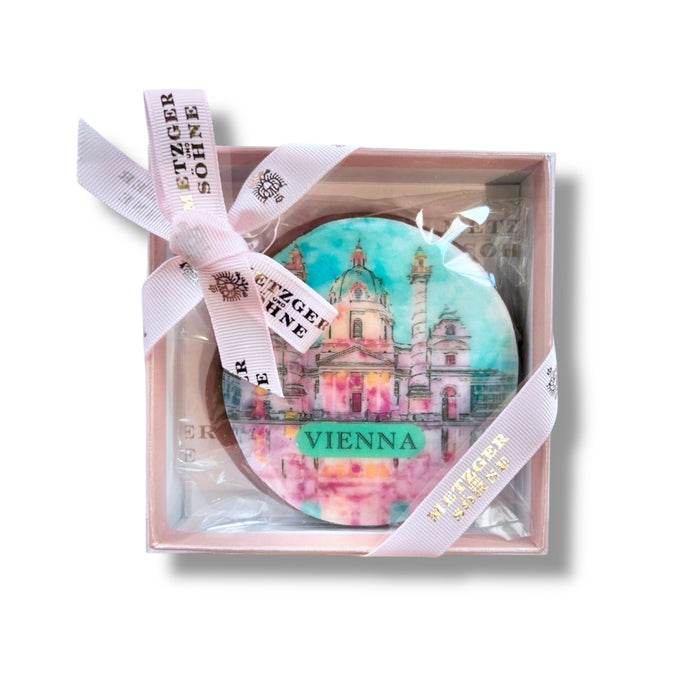 Karlskirche Wien Lebkuchen Scheibe 11cm