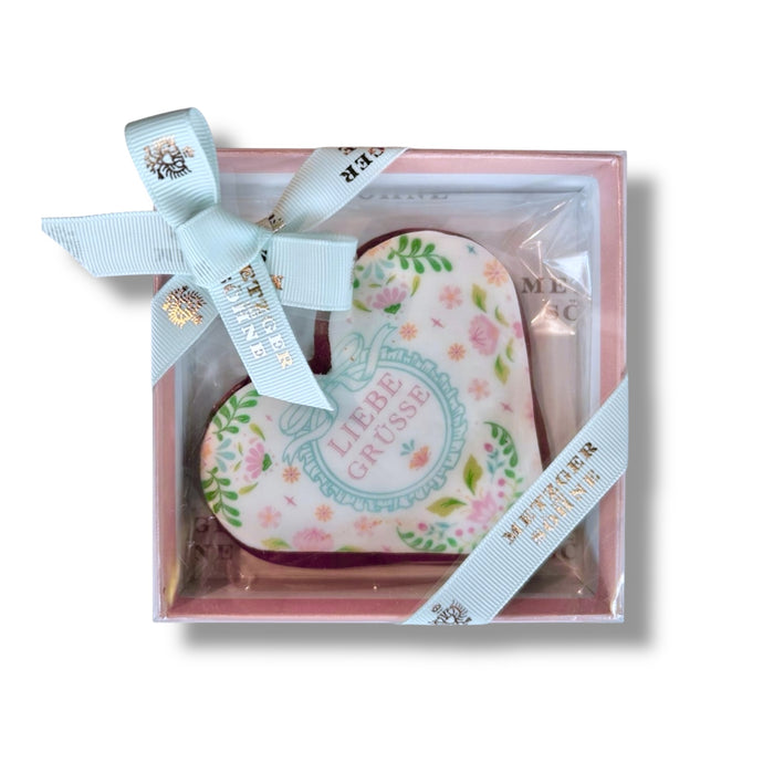 Liebe Grüsse Lebkuchen Herz