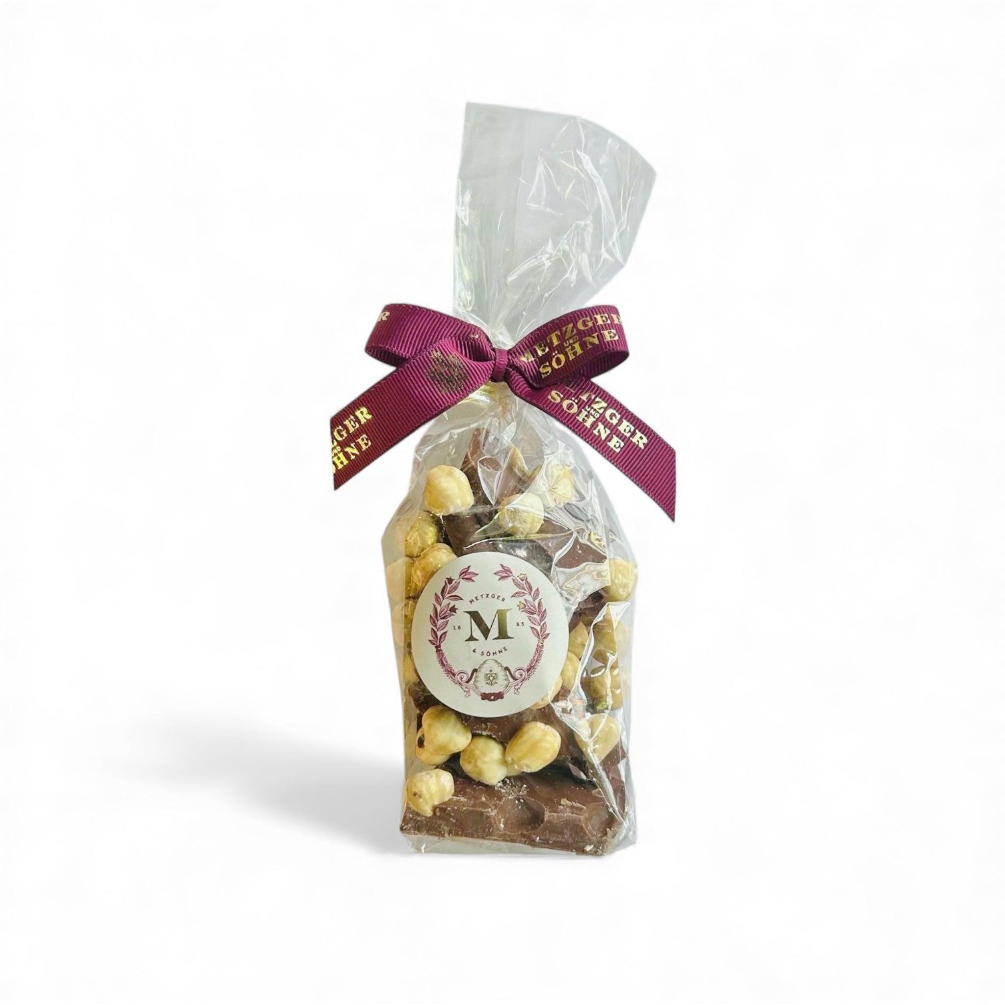 Edel Vollmilch Schokolade (42%) mit Haselnuessen