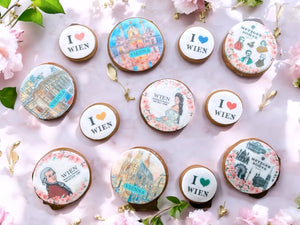 Staatsoper Wien Lebkuchen Scheibe 11cm