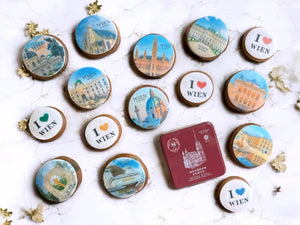 Rathaus Lebkuchen Scheibe 9cm