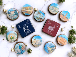 Rathaus Lebkuchen Scheibe 9cm