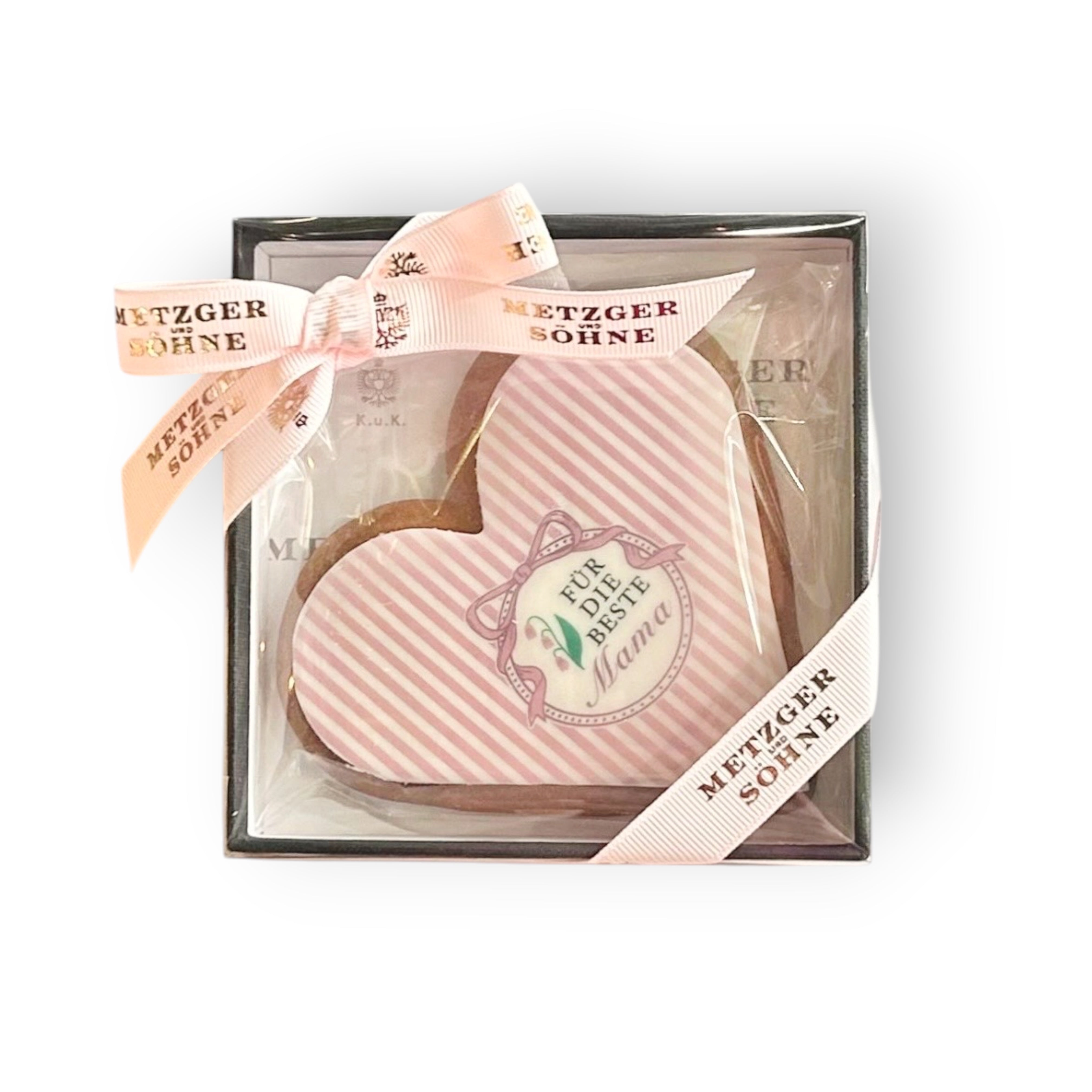 Muttertag Lebkuchen Herz Lila