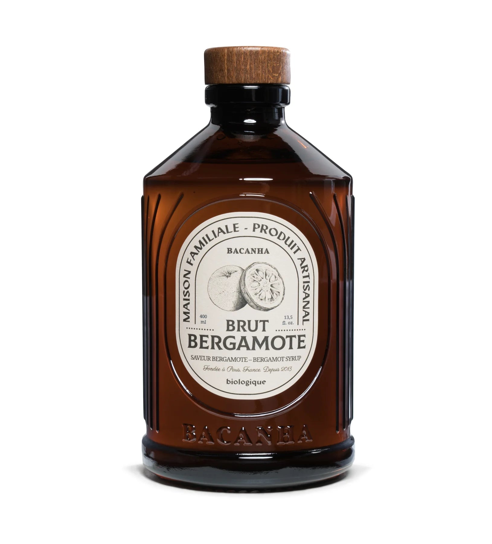 Bacanha Bio Sirup Bergamotte - AT Metzger & Söhne