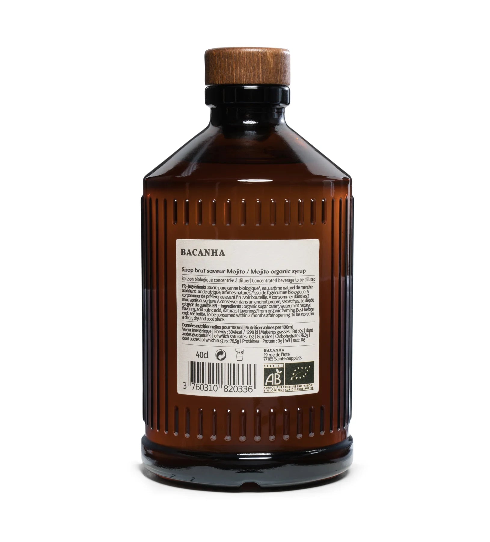 Bacanha Bio Sirup Mojito - AT Metzger & Söhne
