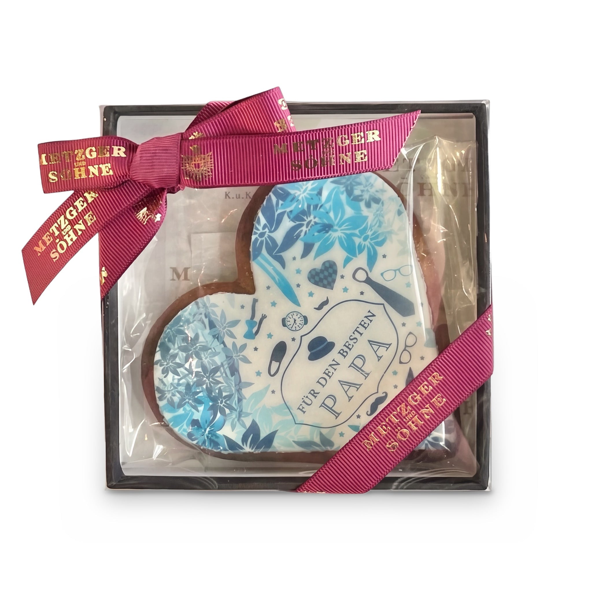 Besten Papa Lebkuchen Herz - AT Metzger & Söhne