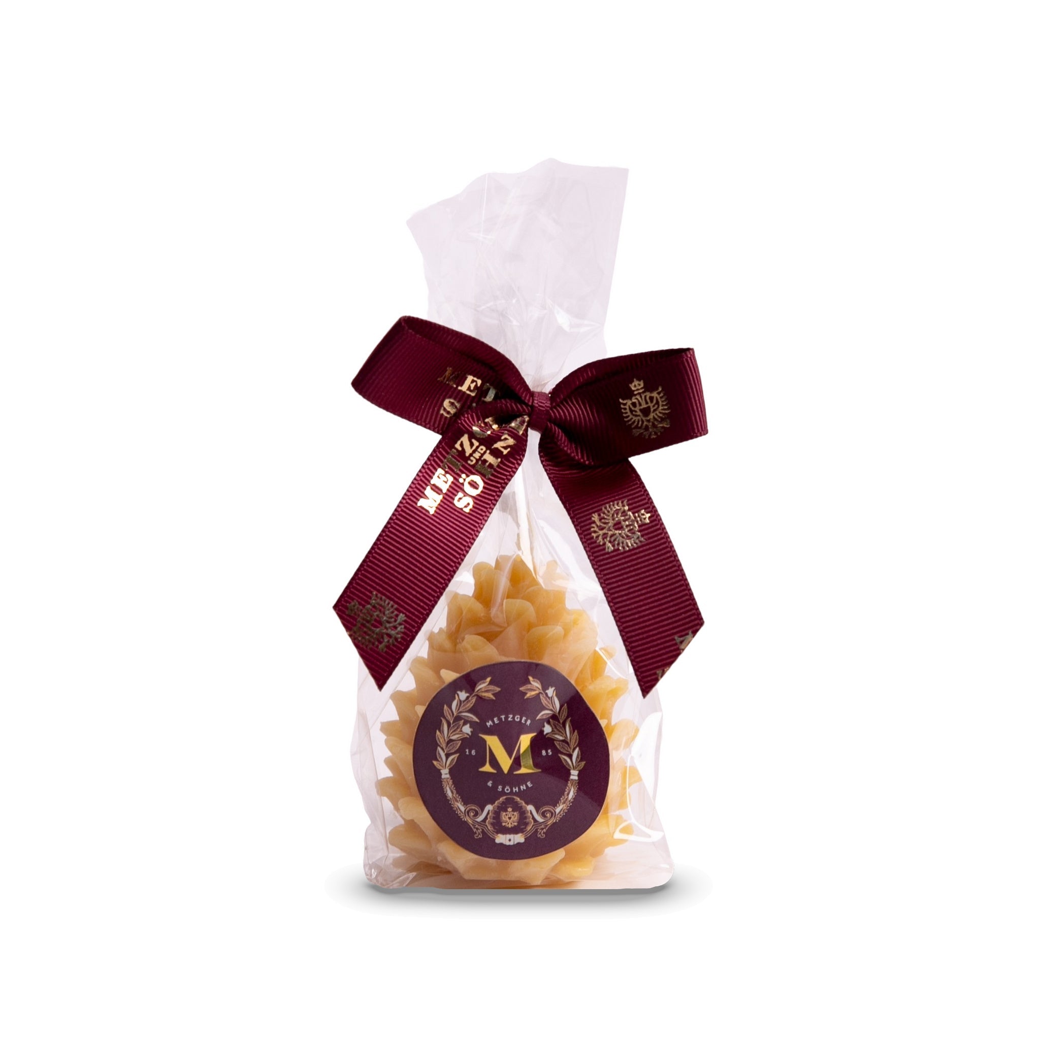 Bienenwachskerze Zapfen 50x65mm - AT Metzger & Söhne