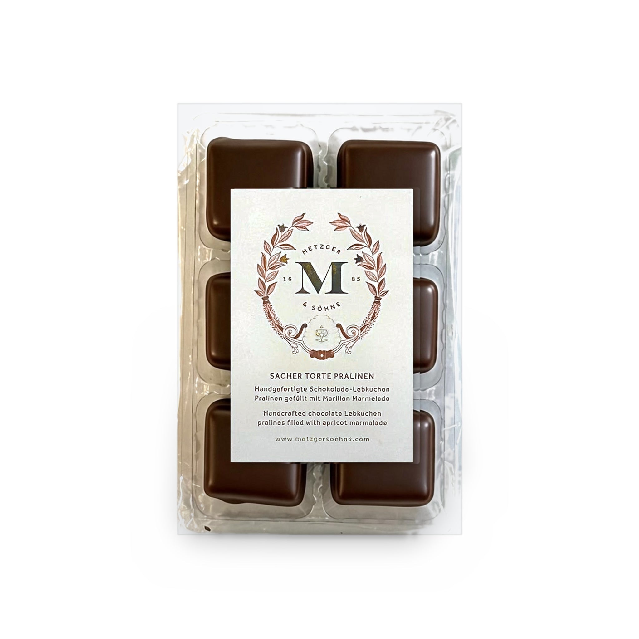 Sacher Lebkuchen Pralinen 6Stk - AT Metzger & Söhne