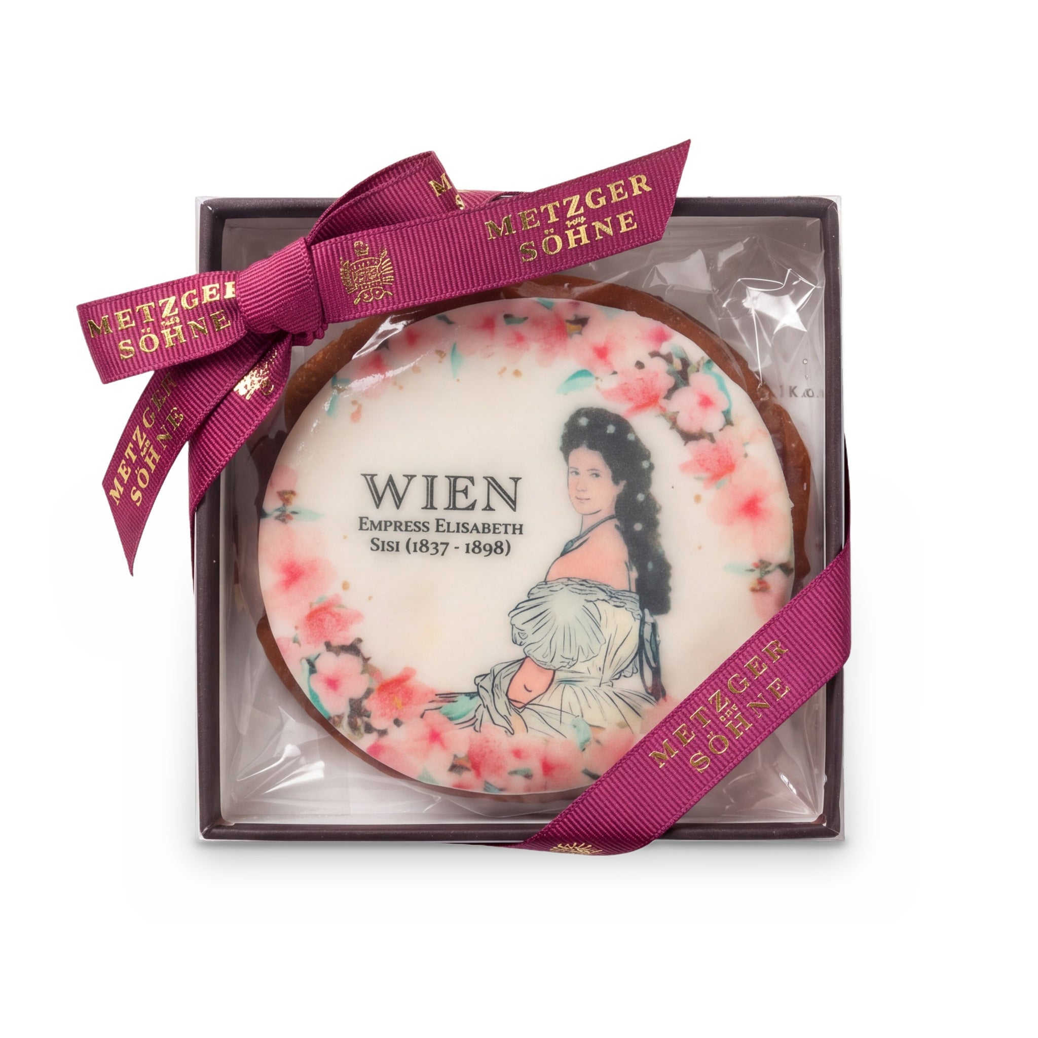 Sisi Wien Lebkuchen Scheibe 11cm - AT Metzger & Söhne