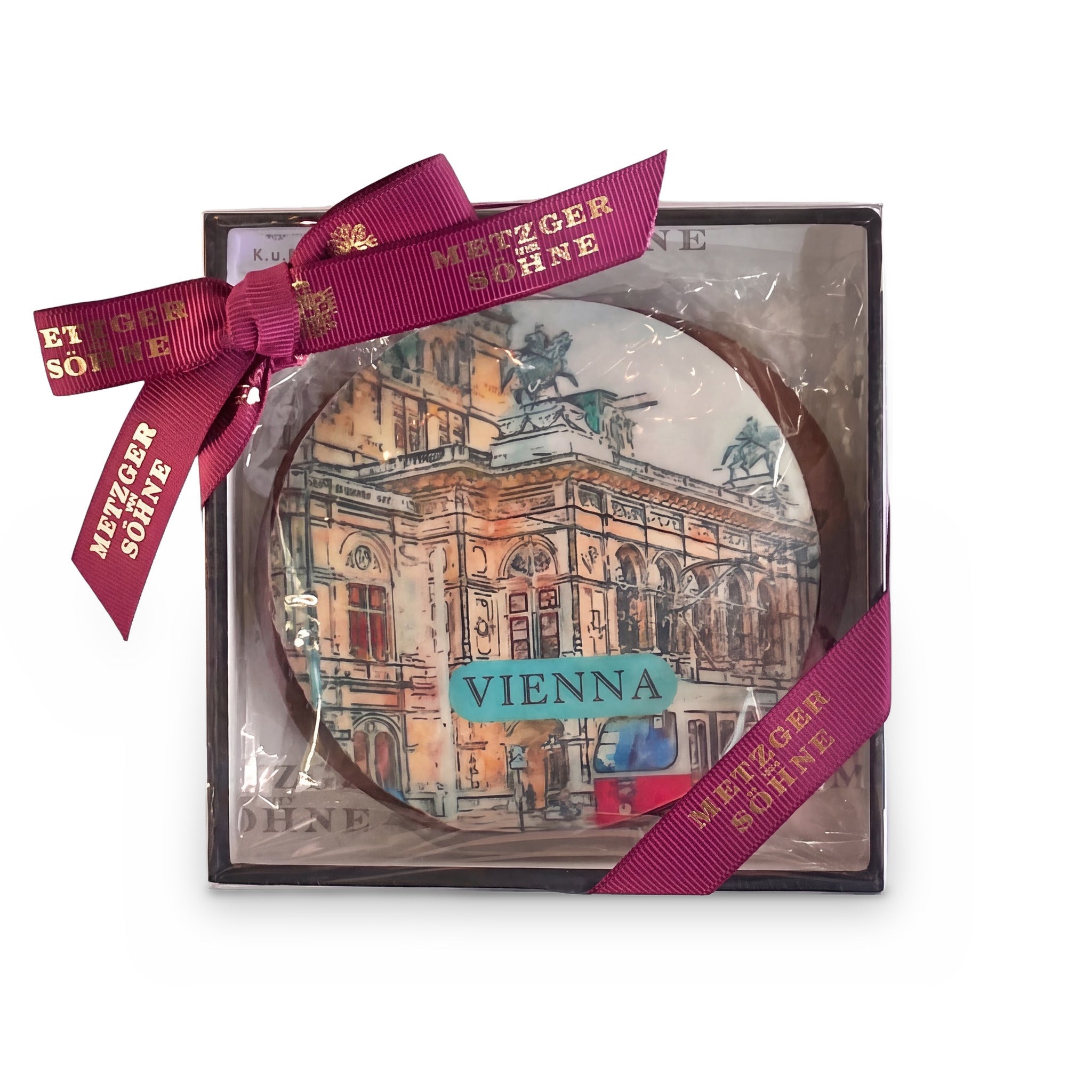 Staatsoper Wien Lebkuchen Scheibe 11cm - AT Metzger & Söhne