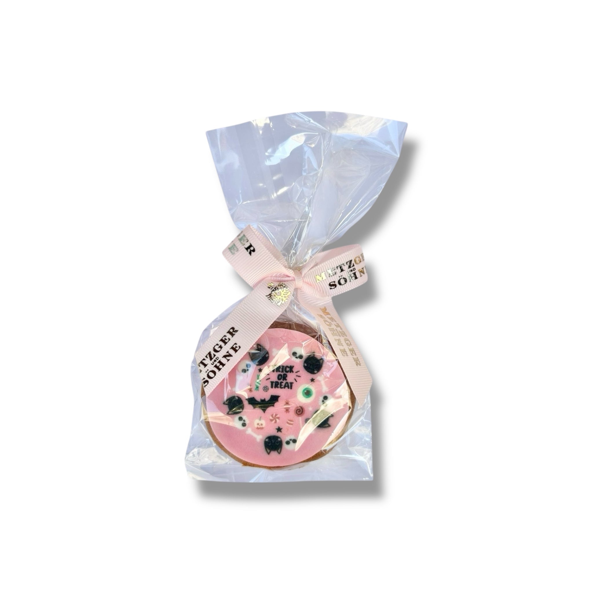 Trick or Treat Lebkuchen Dukaten 7cm - AT Metzger & Söhne