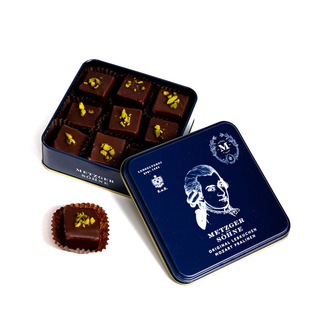 Mozart Lebkuchen Pralinen Dose - AT Metzger & Söhne